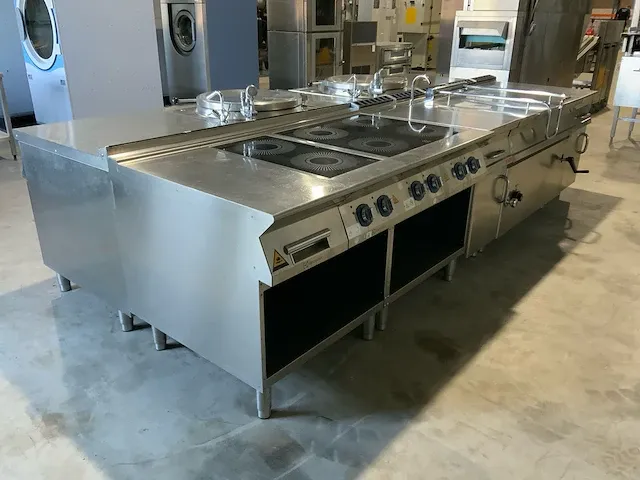 Lotus/electrolux bak- en kookeiland “rvs” - afbeelding 34 van  45