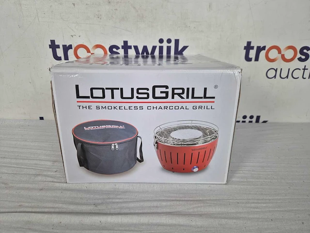 Lotusgrill mini - 2mm - rood - afbeelding 2 van  3