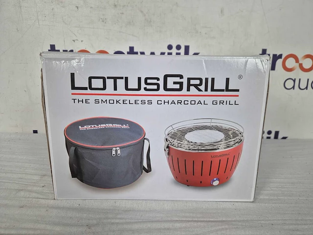 Lotusgrill mini - 2mm - rood - afbeelding 3 van  3
