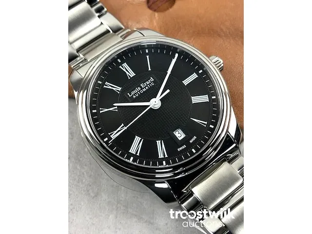 Louis erard heritage automatic 67278aa22.bma05 herenhorloge - afbeelding 2 van  9