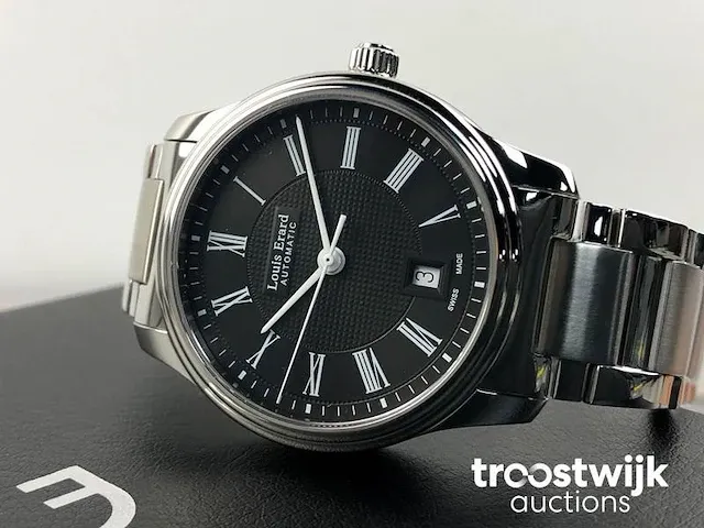 Louis erard heritage automatic 67278aa22.bma05 herenhorloge - afbeelding 6 van  9