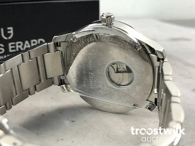 Louis erard heritage automatic 67278aa22.bma05 herenhorloge - afbeelding 8 van  9