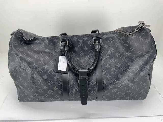 Louis vuitton - keepall bandouliere 50- zwart - - afbeelding 1 van  4