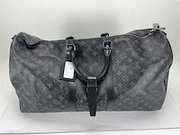 Louis vuitton - keepall bandouliere 50- zwart - - afbeelding 1 van  4
