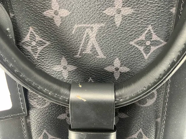 Louis vuitton - keepall bandouliere 50- zwart - - afbeelding 2 van  4