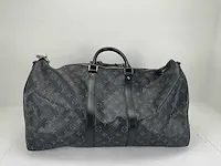 Louis vuitton - keepall bandouliere 50- zwart - - afbeelding 4 van  4