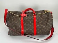 Louis vuitton - keepall bandouliere 50 coquelicot - afbeelding 4 van  6