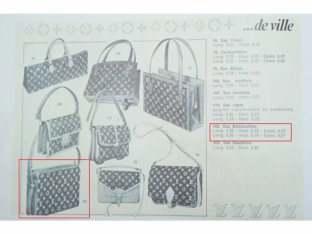 Louis vuitton - sac bandouliere - crossbodytas - - afbeelding 2 van  14