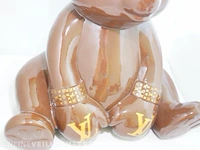 Louis vuitton boxing bear sculptuur - cobra art galery - afbeelding 2 van  7