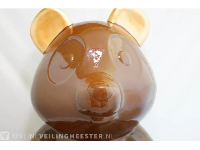 Louis vuitton boxing bear sculptuur - cobra art galery - afbeelding 6 van  7