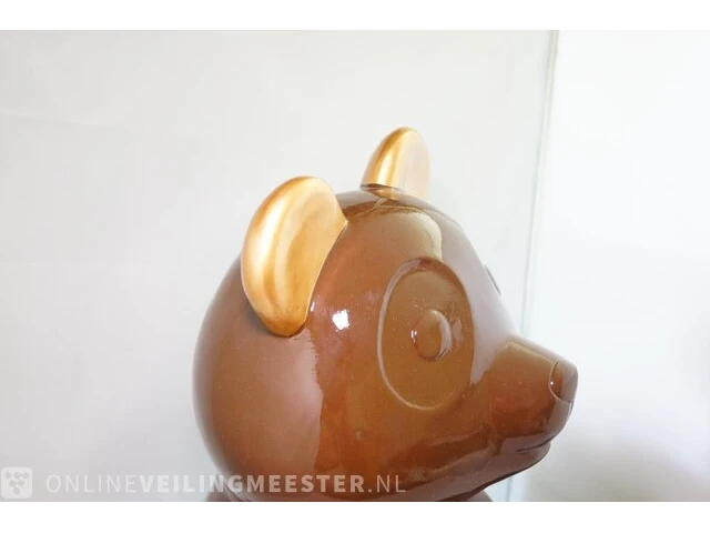 Louis vuitton boxing bear sculptuur - cobra art galery - afbeelding 7 van  7