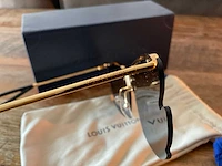 Louis vuitton zonnebril bohemian vitonie z1235e 9sn goud - afbeelding 8 van  10