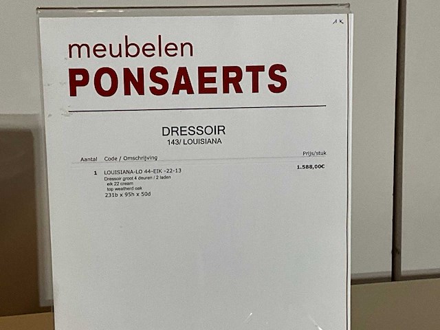 Louisiana dressoir - afbeelding 7 van  7