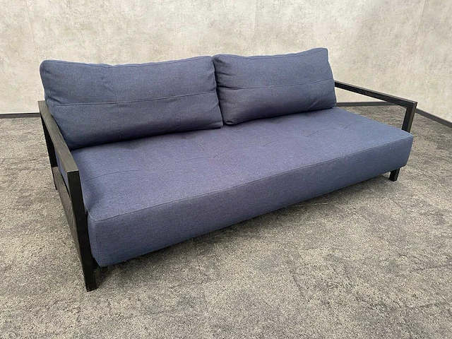 Lounge sofa - blauw zwart - afbeelding 1 van  8