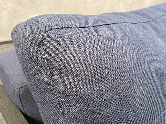 Lounge sofa - blauw zwart - afbeelding 3 van  8