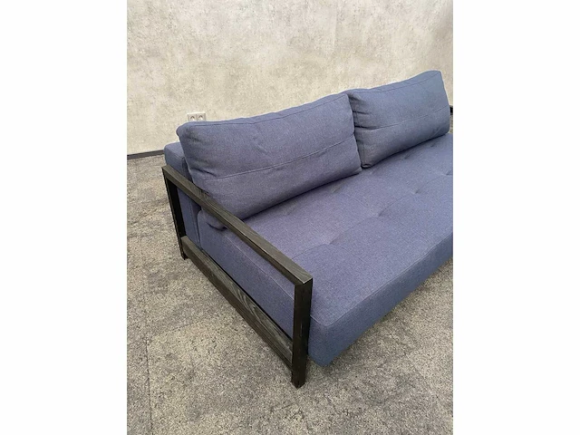 Lounge sofa - blauw zwart - afbeelding 7 van  8