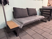 Loungebank 227x65 lesli living, antraciet - afbeelding 1 van  8