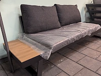 Loungebank 227x65 lesli living, antraciet - afbeelding 2 van  8