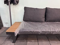 Loungebank 227x65 lesli living, antraciet - afbeelding 4 van  8