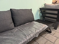 Loungebank 227x65 lesli living, antraciet - afbeelding 5 van  8