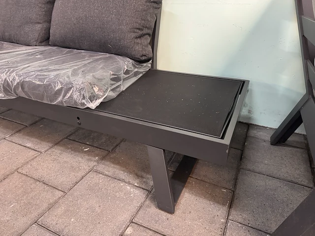 Loungebank 227x65 lesli living, antraciet - afbeelding 7 van  8