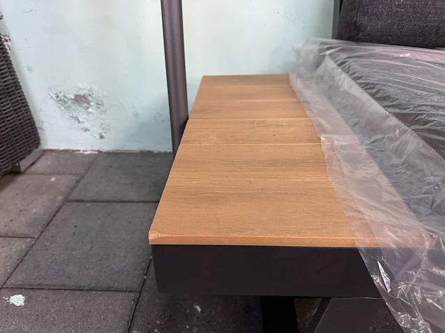 Loungebank 227x65 lesli living, antraciet - afbeelding 8 van  8