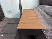 Loungebank 227x65 lesli living, antraciet - afbeelding 8 van  8