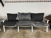 Loungebank 3-zits 205x68x58 cm - afbeelding 1 van  6