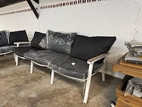 Loungebank 3-zits 205x68x58 cm - afbeelding 2 van  6