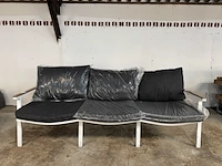 Loungebank 3-zits 205x68x58 cm - afbeelding 1 van  6