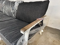 Loungebank 3-zits 205x68x58 cm - afbeelding 4 van  6