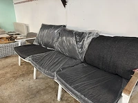 Loungebank 3-zits 205x68x58 cm - afbeelding 5 van  6