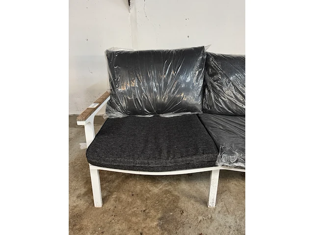 Loungebank 3-zits 205x68x58 cm - afbeelding 6 van  6
