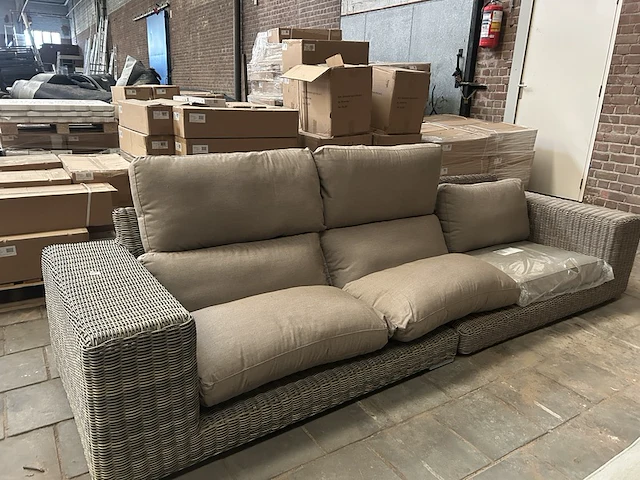 Loungebank 302x90 cm fonteyn, 4 seasons - afbeelding 1 van  10
