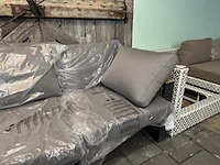 Loungebank 310x85x80 cm, antraciet - afbeelding 4 van  7