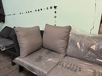 Loungebank 310x85x80 cm, antraciet - afbeelding 6 van  7