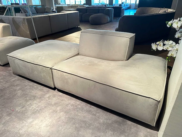 Loungebank met bies - afbeelding 1 van  7