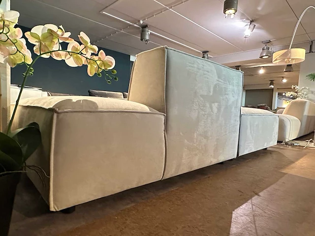 Loungebank met bies - afbeelding 6 van  7
