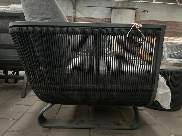 Loungebank met bijzettafel - afbeelding 3 van  12