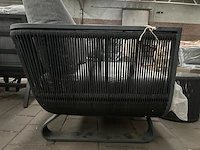 Loungebank met bijzettafel - afbeelding 3 van  12