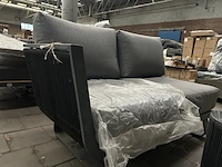 Loungebank met bijzettafel - afbeelding 8 van  12