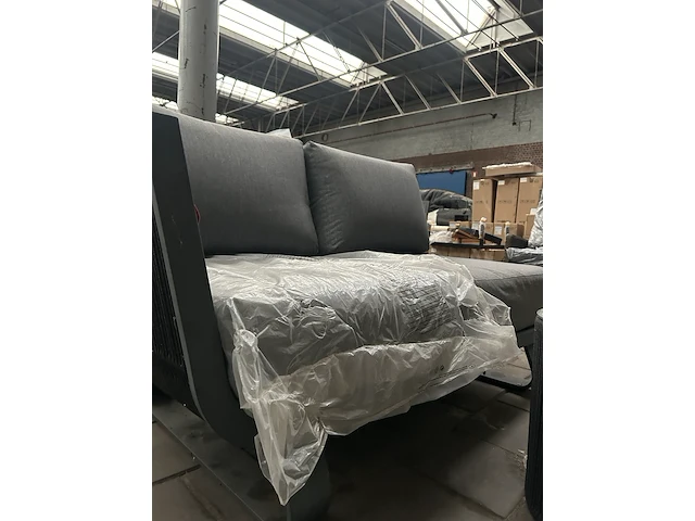 Loungebank met bijzettafel - afbeelding 9 van  12