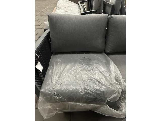 Loungebank met bijzettafel - afbeelding 10 van  12