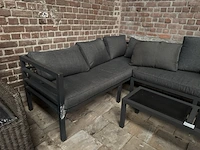 Loungebank met bijzettafel - afbeelding 2 van  6