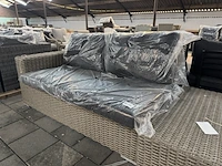 Loungebank met hocker denza - afbeelding 2 van  6