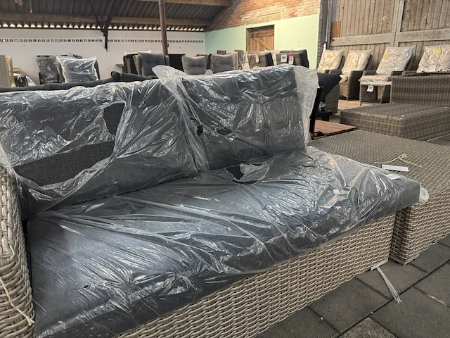 Loungebank met hocker denza - afbeelding 4 van  6