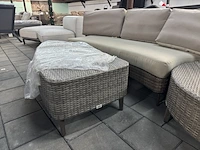 Loungebank met hocker en bijzettafel artie - afbeelding 5 van  7