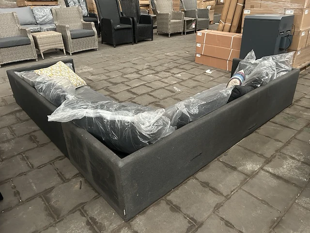 Loungebank met kussens dbm - afbeelding 2 van  11