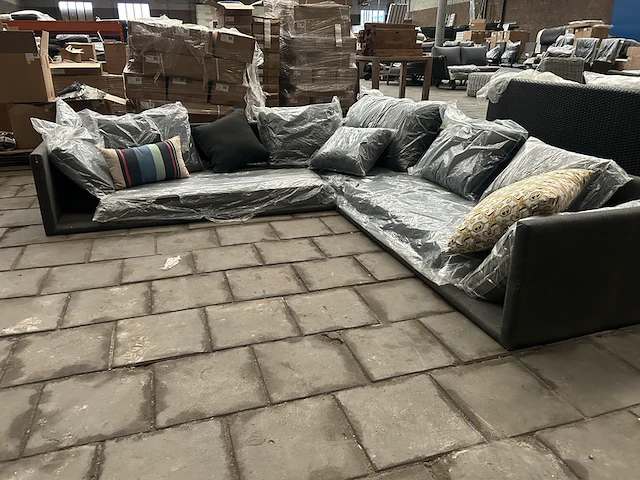 Loungebank met kussens dbm - afbeelding 1 van  11