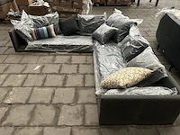 Loungebank met kussens dbm - afbeelding 4 van  11